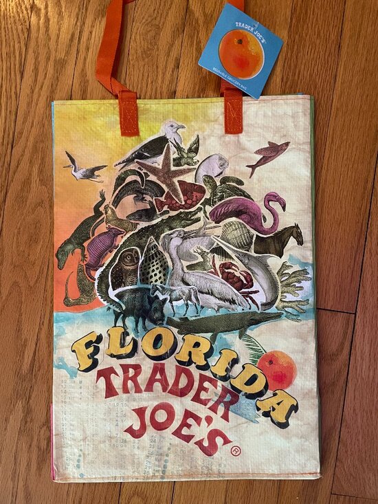 Trader Joe'S Handbags - Trader Joes State of FLORIDA Limited Edition Tote Bag!